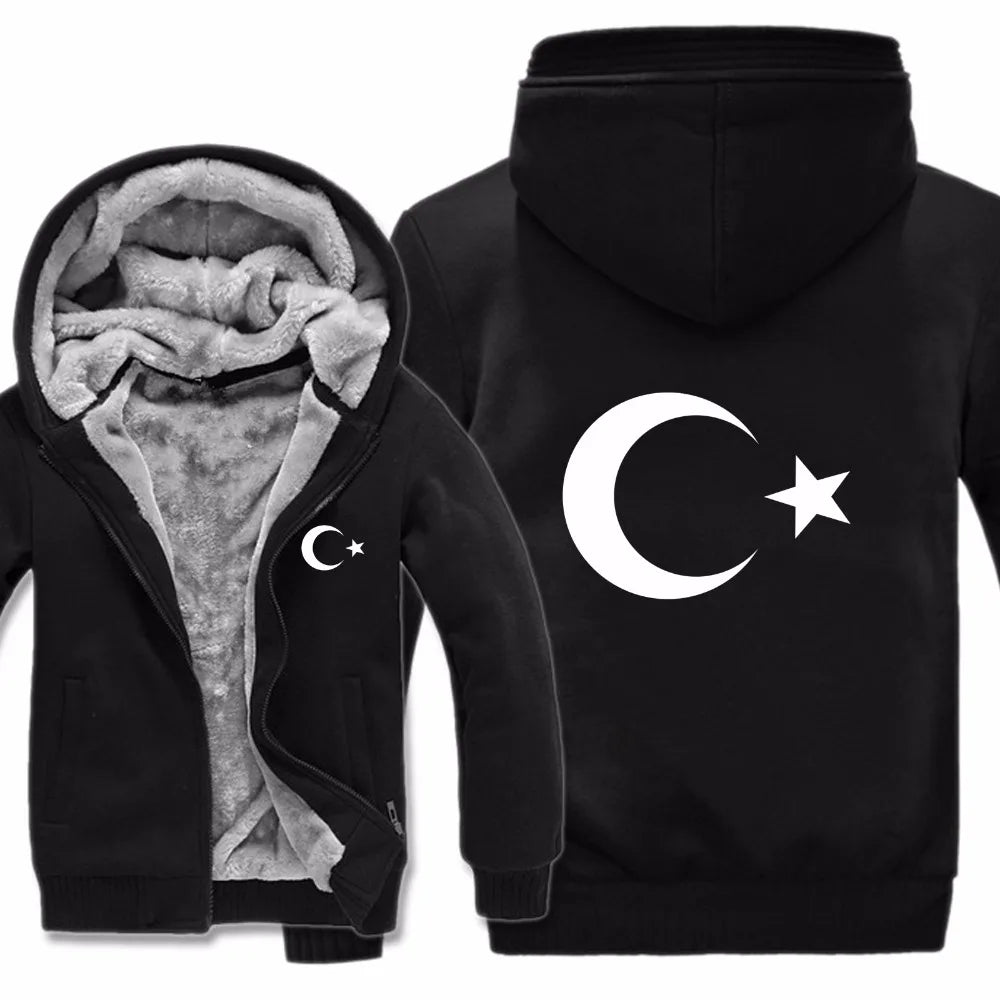 Turkey Winter Hoodie 🔥🇹🇷🧥 | Représente La Turquie Même En Hiver