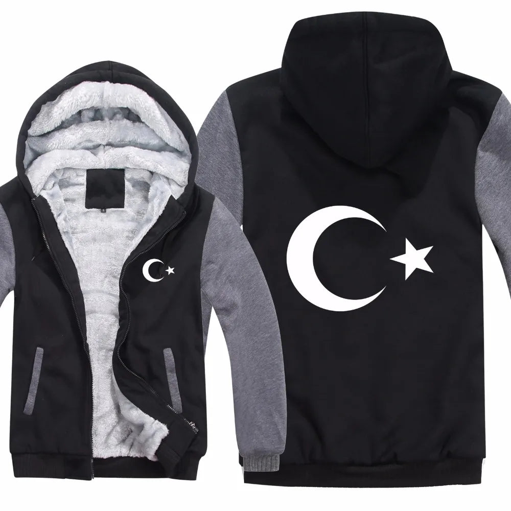 Turkey Winter Hoodie 🔥🇹🇷🧥 | Représente La Turquie Même En Hiver