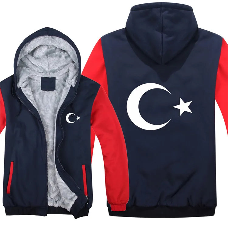 Turkey Winter Hoodie 🔥🇹🇷🧥 | Représente La Turquie Même En Hiver