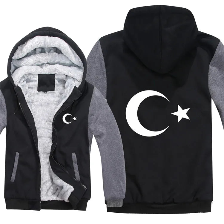 Turkey Winter Hoodie 🔥🇹🇷🧥 | Représente La Turquie Même En Hiver