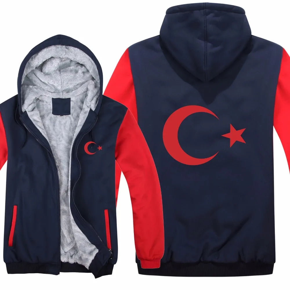 Turkey Winter Hoodie 🔥🇹🇷🧥 | Représente La Turquie Même En Hiver