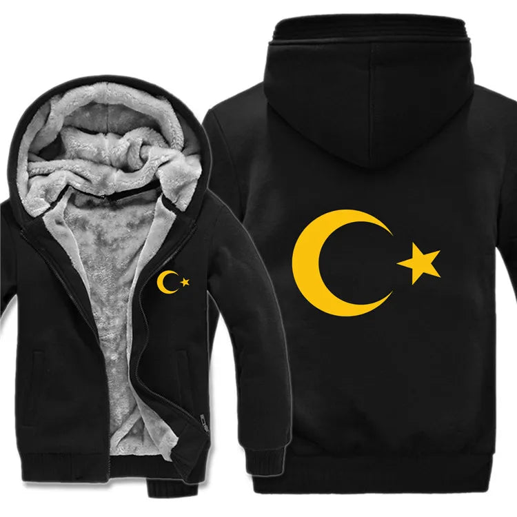 Turkey Winter Hoodie 🔥🇹🇷🧥 | Représente La Turquie Même En Hiver