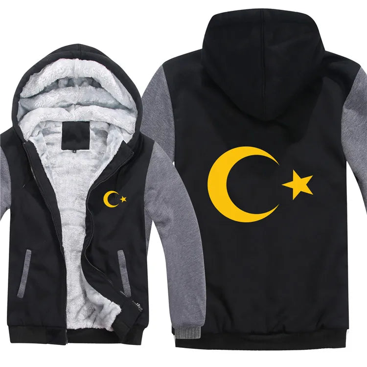 Turkey Winter Hoodie 🔥🇹🇷🧥 | Représente La Turquie Même En Hiver