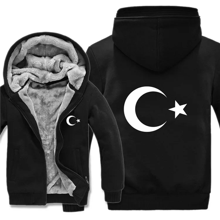 Turkey Winter Hoodie 🔥🇹🇷🧥 | Représente La Turquie Même En Hiver