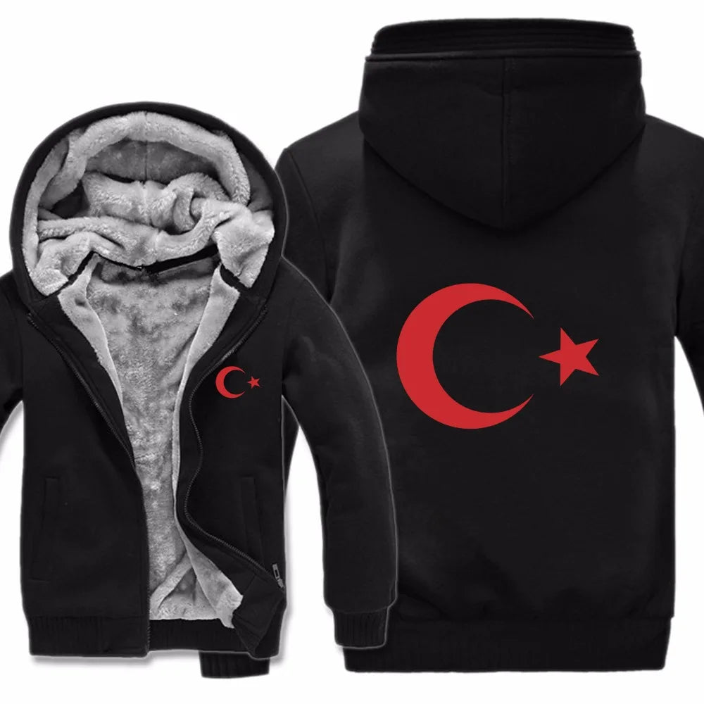 Turkey Winter Hoodie 🔥🇹🇷🧥 | Représente La Turquie Même En Hiver