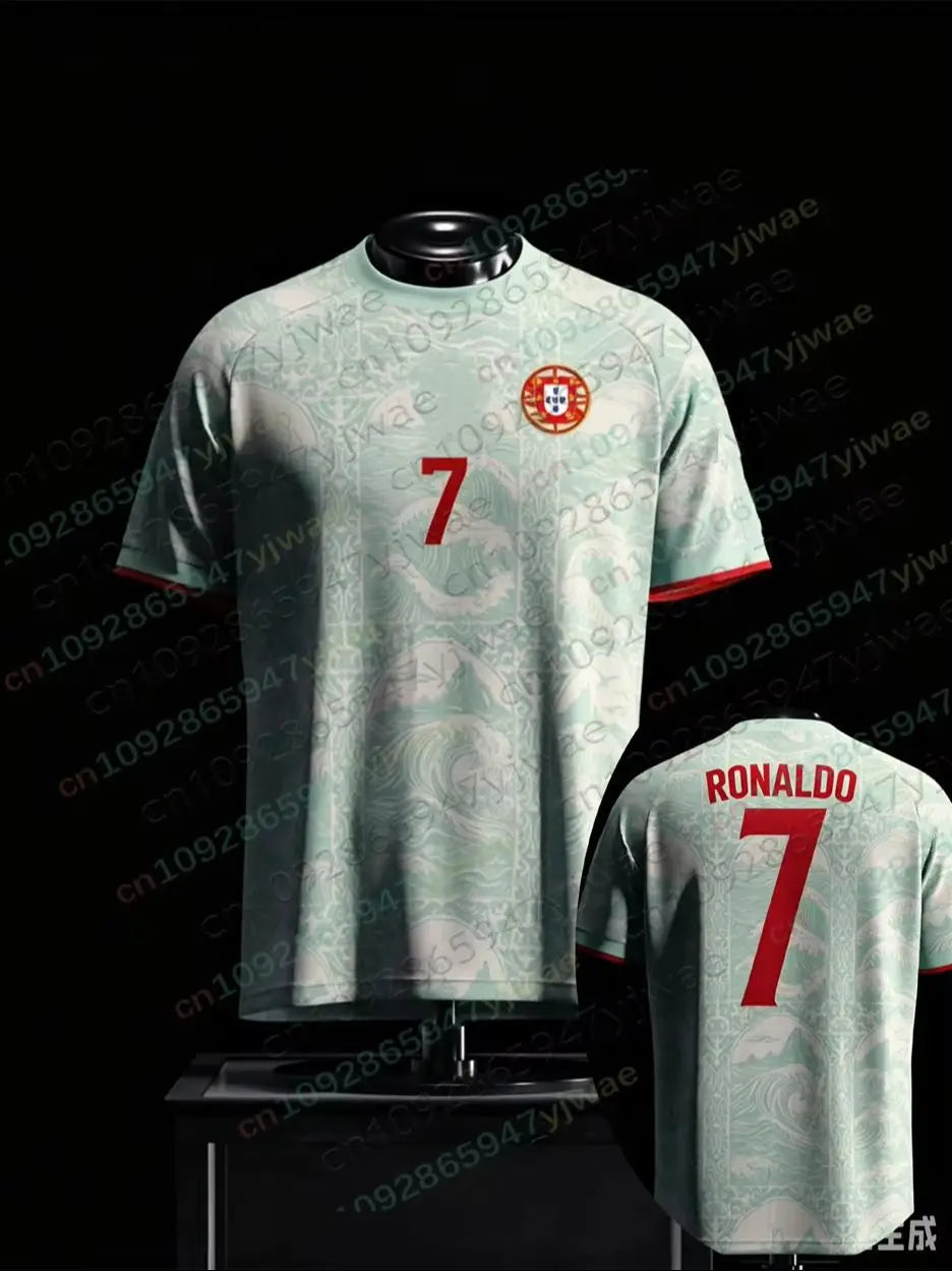 Maillot Ronaldo Édition Fan 2026 – 2 Coloris | Séchage Rapide | XXS à 6XL