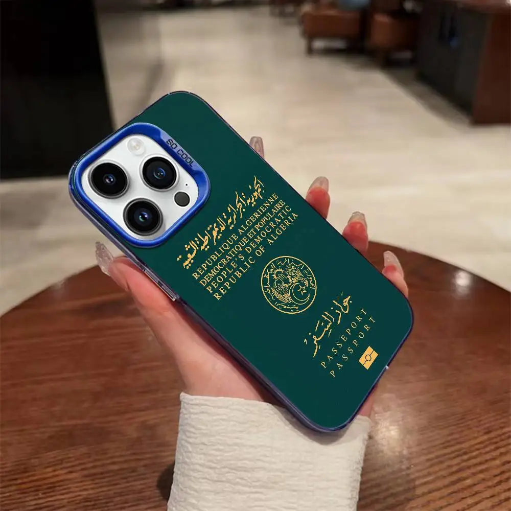 🇩🇿 Ton iPhone = ton identité ! | Coque Passeport Algérie 🔥📱