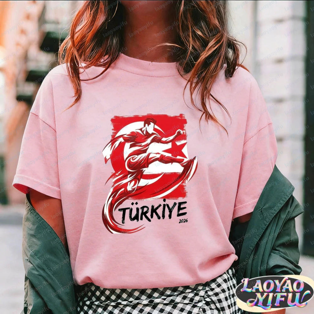 Turkey Fan Tee 🔥🇹🇷⚽ | Représente La Turquie Avec Fierté