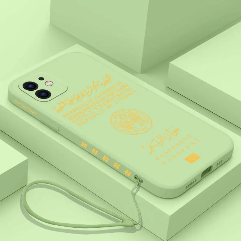 🇩🇿 Ton iPhone en mode identité ! | Coque Passeport Algérie 🔥📱
