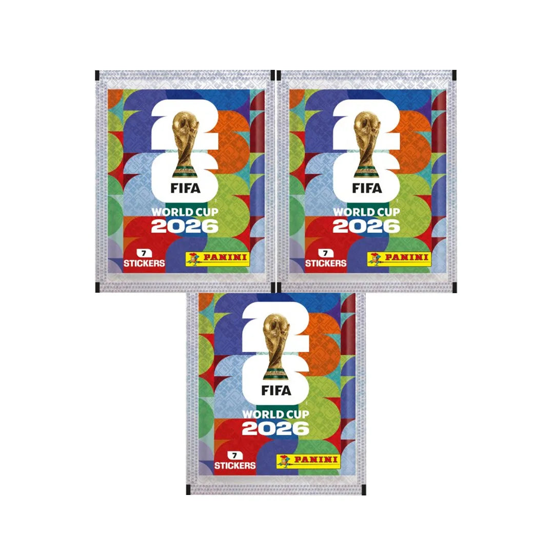 Boîte 350 Autocollants Panini FIFA Coupe du Monde 2026 – 50 Paquets