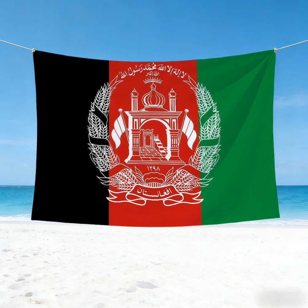 🇦🇫 Transforme ton espace ! | Drapeau Afghanistan Décoratif Ultra Stylé 🔥