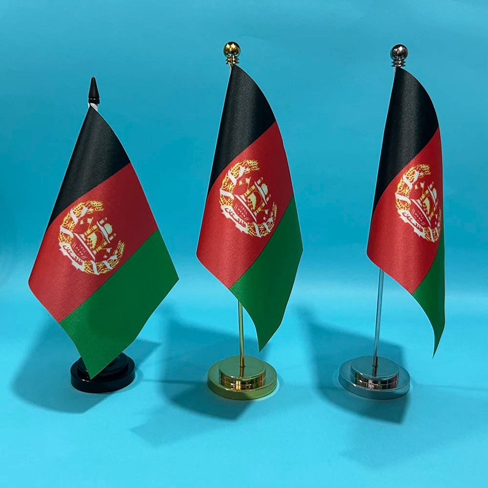 🇦🇫 Petit mais puissant ! | Drapeau de Bureau Afghanistan Premium 🔥
