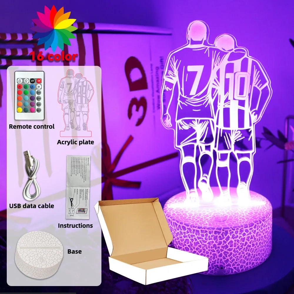 GoalLight RGB 🔥💡⚽ | Ta Chambre Devient Un Stade