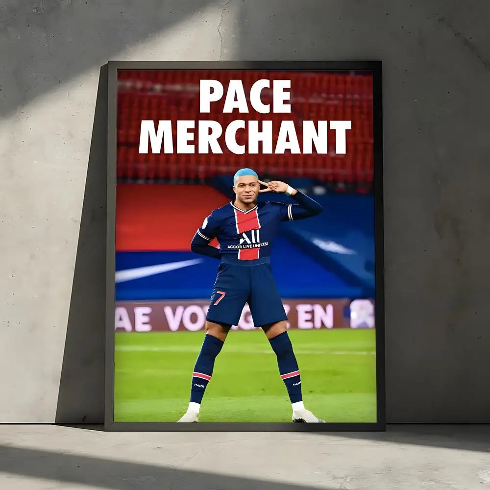 Mbappé Speed Wall Art 🔥⚡🇫🇷 | La Vitesse d'une Star Sur Ton Mur