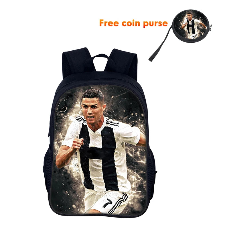 Ronaldo School Trio 🔥🎒⚽ | Le Sac des Étudiants Champions