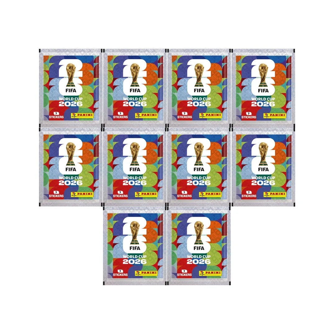 Boîte 350 Autocollants Panini FIFA Coupe du Monde 2026 – 50 Paquets