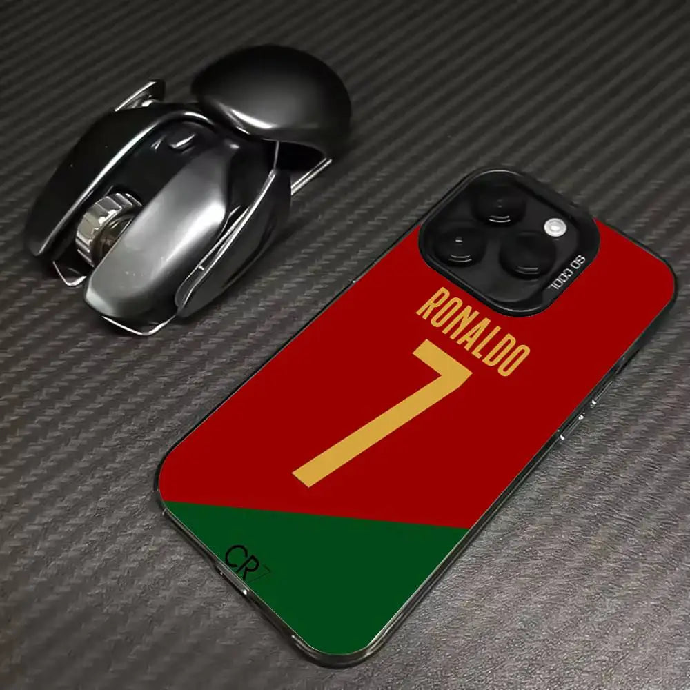 Coque iPhone The Relentless Number 7 | Cristiano Ronaldo CR7 | TPU Premium | iPhone 11 à 17