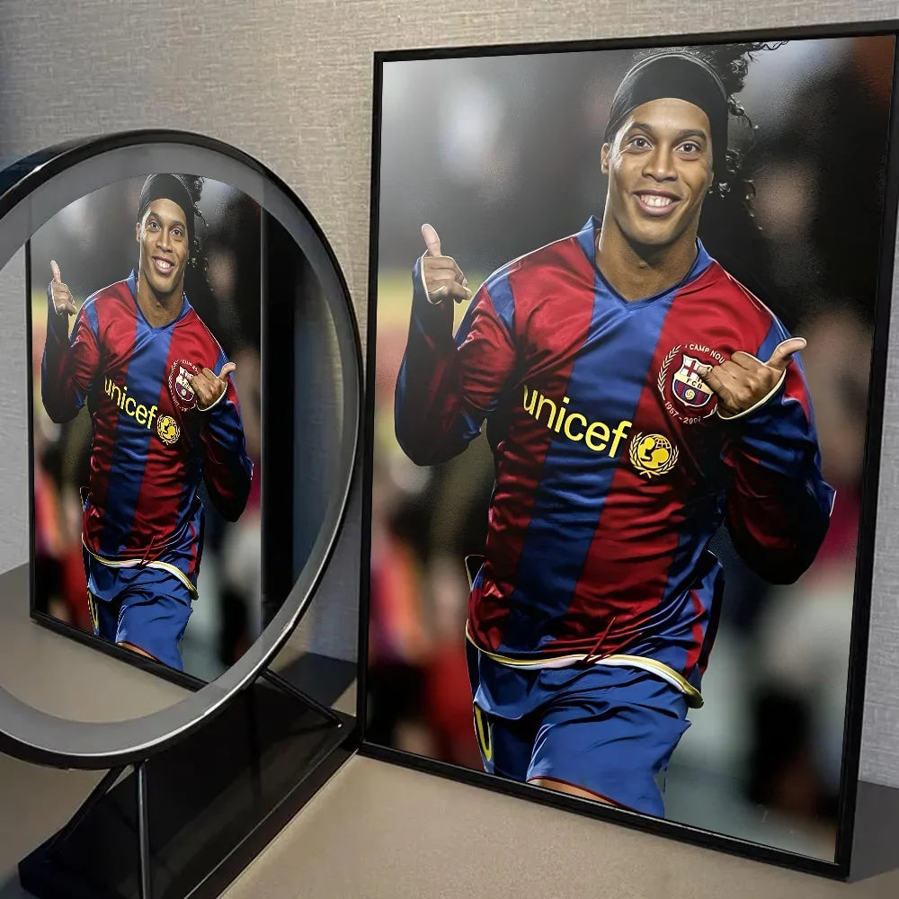 Dinho Magic Wall Art 🔥✨🇧🇷 | L'Art Et La Magie Du Football