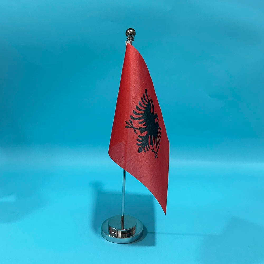 Albania Desk Flag 🔥🇦🇱 | Affiche Tes Origines Avec Fierté