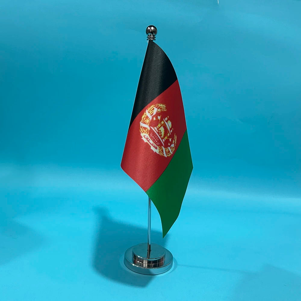🇦🇫 Petit mais puissant ! | Drapeau de Bureau Afghanistan Premium 🔥