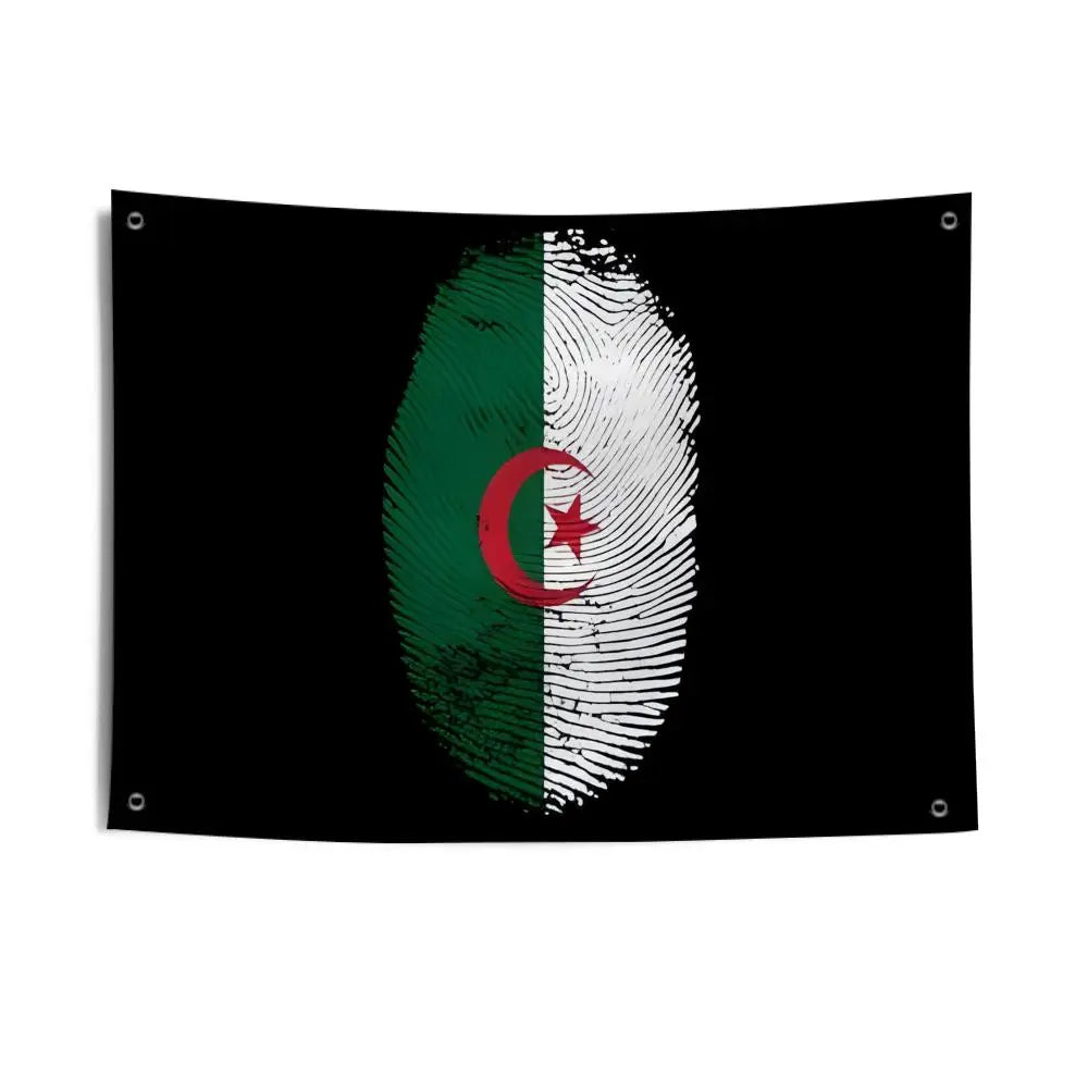 🇩🇿🔥 Drapeau Algérien Premium | Décoration Extérieure & Intérieure Résistante
