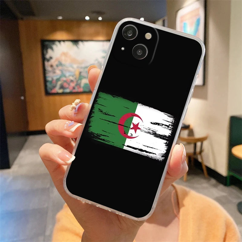 🇩🇿 Ton iPhone, ton identité ! | Coque Transparente Algérie 🔥📱