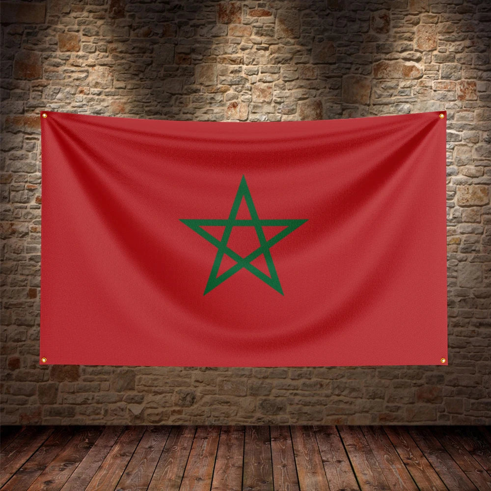 Drapeau Marocain 🇲🇦🔥 | Décore ton espace avec fierté !