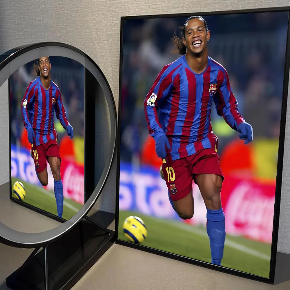 Dinho Magic Wall Art 🔥✨🇧🇷 | L'Art Et La Magie Du Football