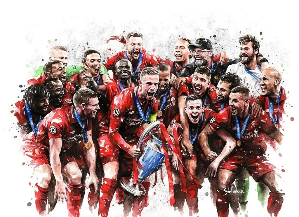 Watercolor Football Art 🔥🎨⚽ | Quand Le Football Devient Une Œuvre D'Art