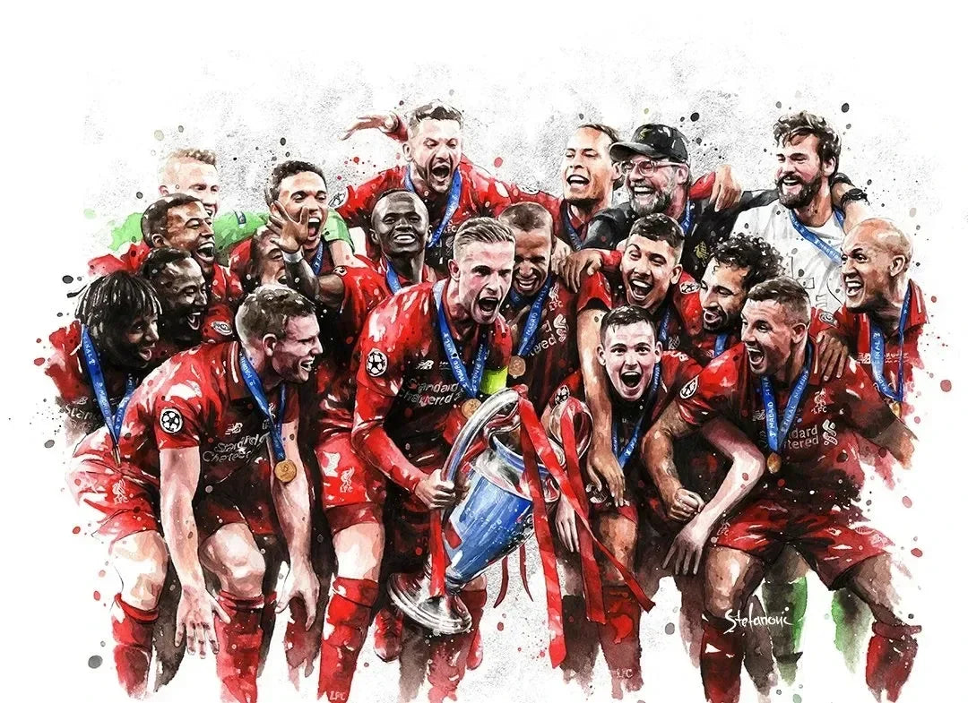 Watercolor Football Art 🔥🎨⚽ | Quand Le Football Devient Une Œuvre D'Art