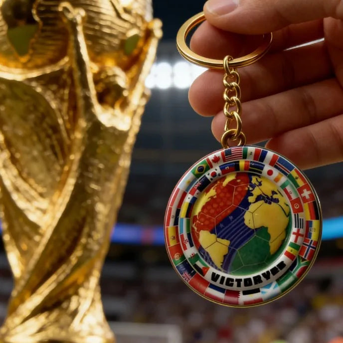 WorldKey 2026 🏆🔑⚽ | Porte-Clés Mascotte Coupe du Monde 2026 — 8 Designs Exclusifs