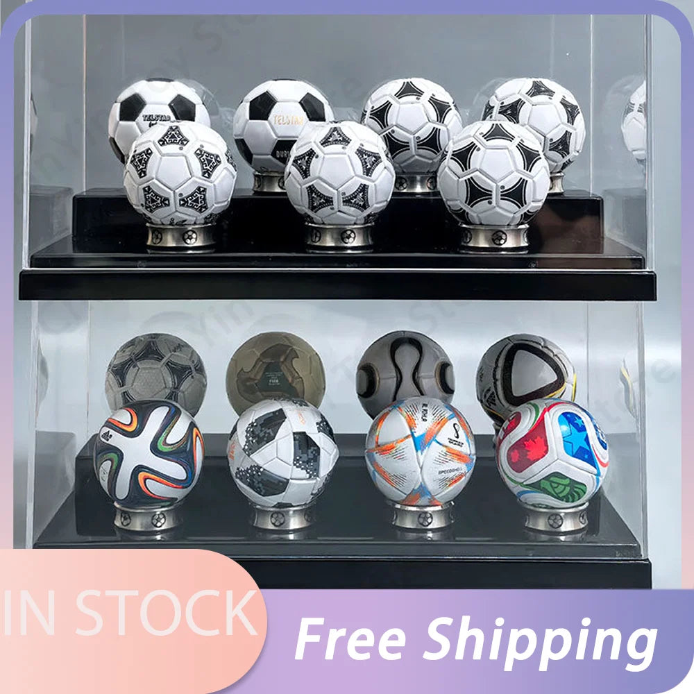 Coffret 15 Mini Ballons de Football ⚽ - Coupe du Monde FIFA 2026 | Boîte Prestige | Cadeau Collector
