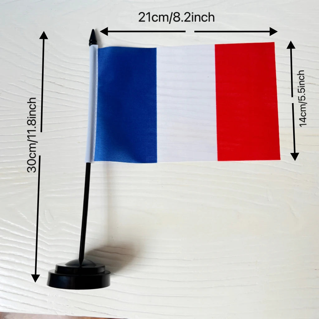 Drapeau France 🇫🇷✨ | Décoration Bureau & Chambre Style Français