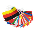 World Flags String 🌍🚩 | Guirlande Drapeaux Nations | 3 Formats | 32 à 100 pcs