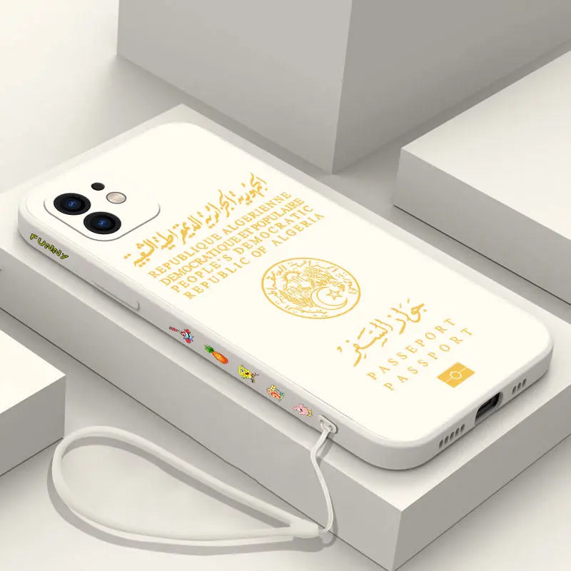 🇩🇿 Ton iPhone en mode identité ! | Coque Passeport Algérie 🔥📱