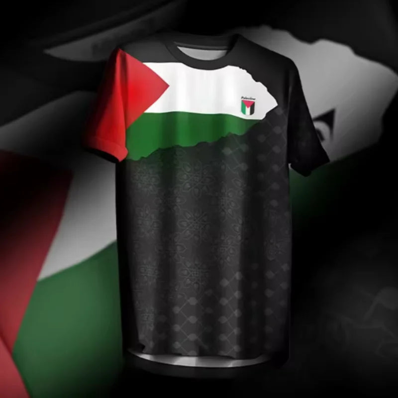 Palestine Flag Tee 🇵🇸🔥 | Porte Tes Couleurs Avec Fierté