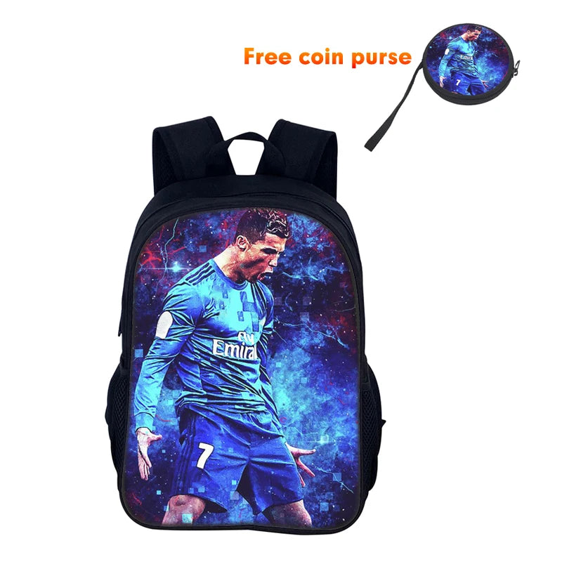 Ronaldo School Trio 🔥🎒⚽ | Le Sac des Étudiants Champions