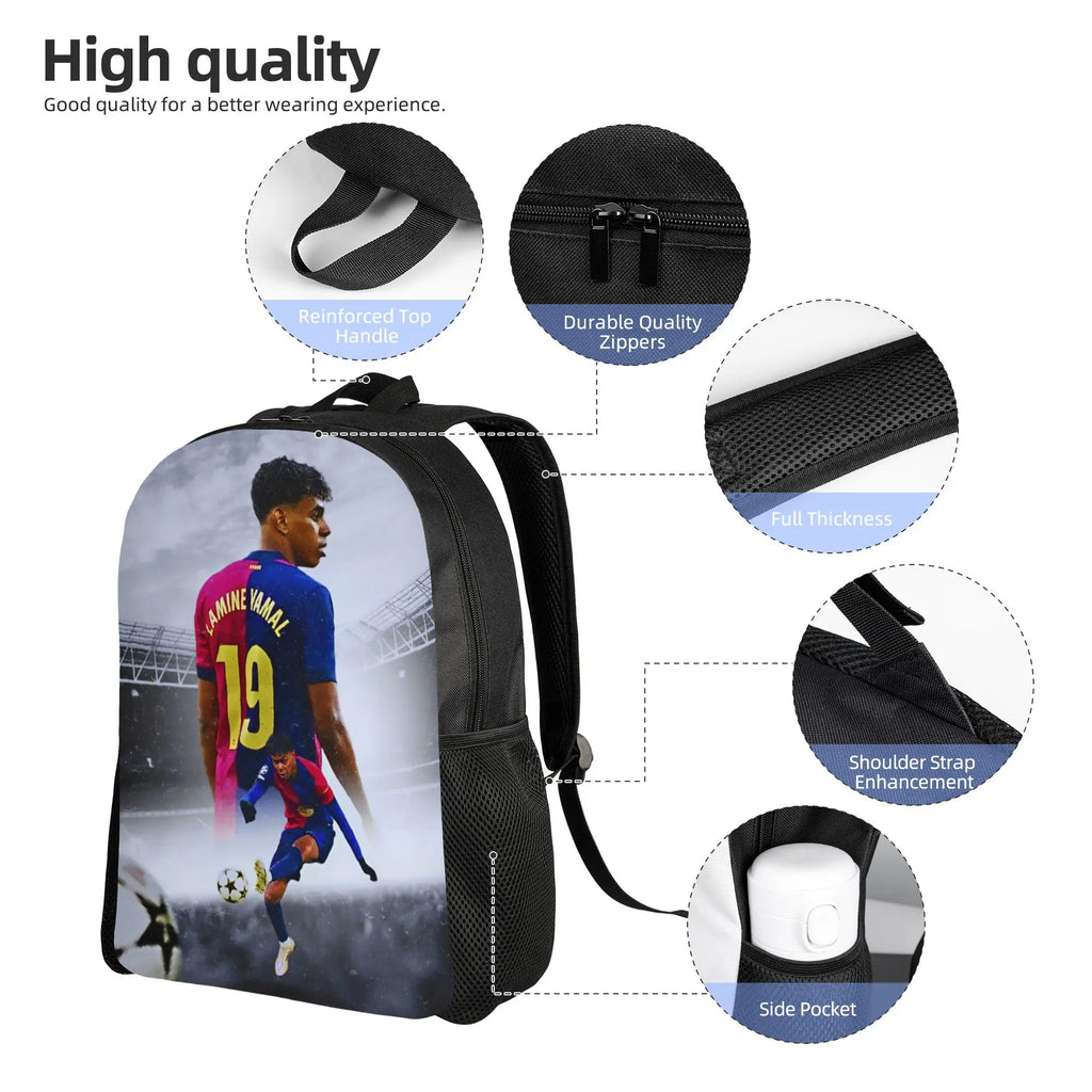 Yamal Backpack ⚽🔥 | Sac Sport & Voyage Lamine Yamal Style 2026