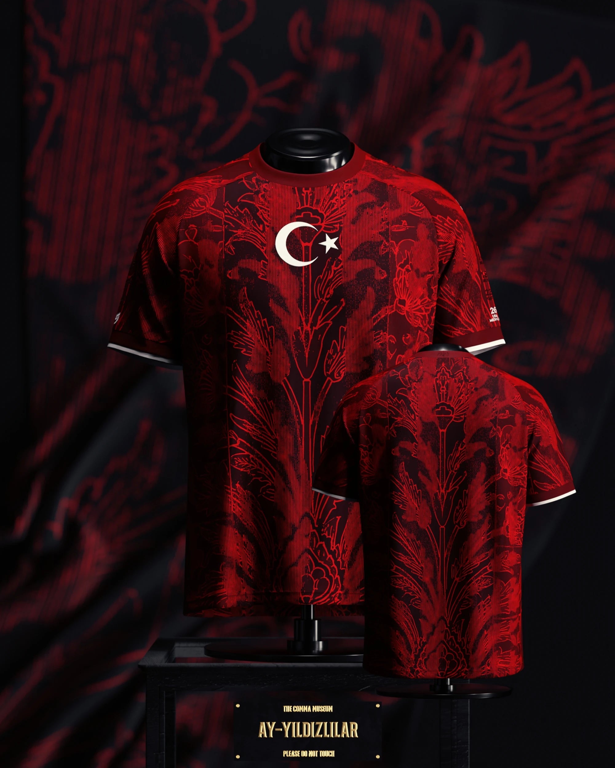 Maillot Turquie 2025 🇹🇷🔥 | Ay-Yıldızlılar | 3 Coloris | Fan Football Coupe du Monde