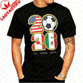 T-shirt Football Nord-Américain 2026 | Drapeaux USA Canada Mexique | 9 Coloris | XS–XXXL