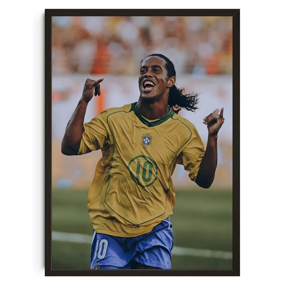 Ronaldinho Magic Wall Art 🔥🇧🇷⚽ | La Magie Du Football Sur Ton Mur