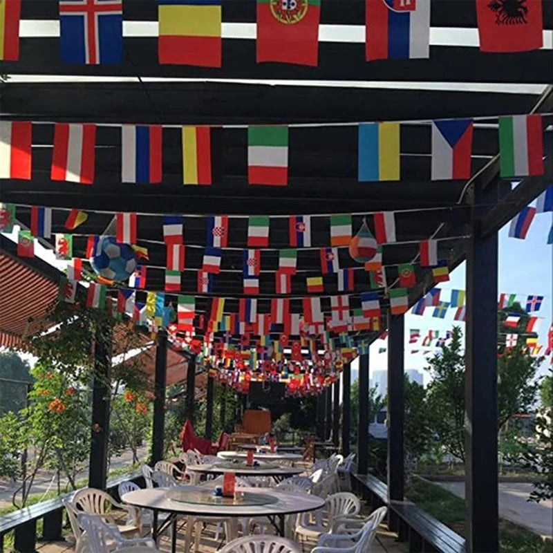 World Flags Festival Banner 🔥🌍🚩 | L'Ambiance Internationale Parfaite