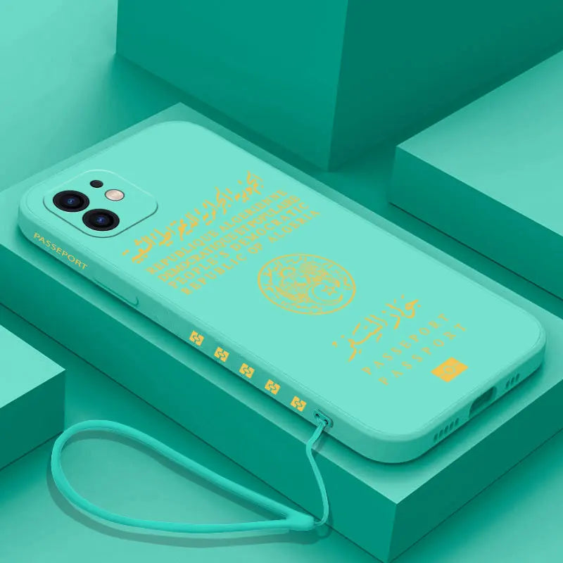 🇩🇿 Ton iPhone en mode identité ! | Coque Passeport Algérie 🔥📱