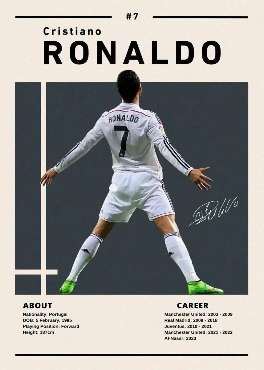 Legend Poster 🔥🏆⚽ | Une Légende Sur Votre Mur
