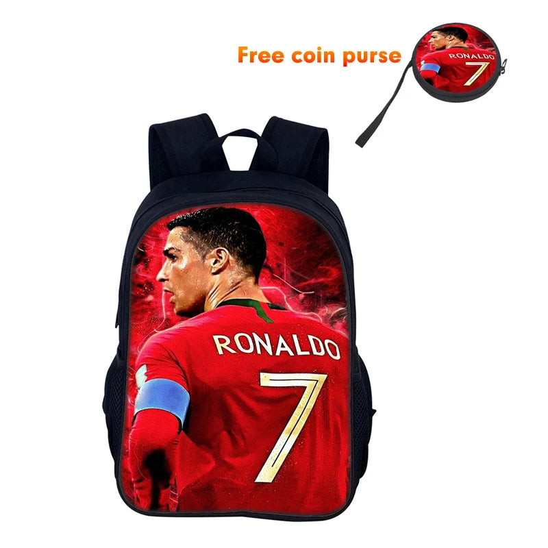 Ronaldo School Trio 🔥🎒⚽ | Le Sac des Étudiants Champions