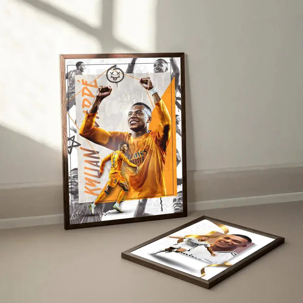 Mbappé Speed Wall Art 🔥⚡🇫🇷 | La Vitesse d'une Star Sur Ton Mur