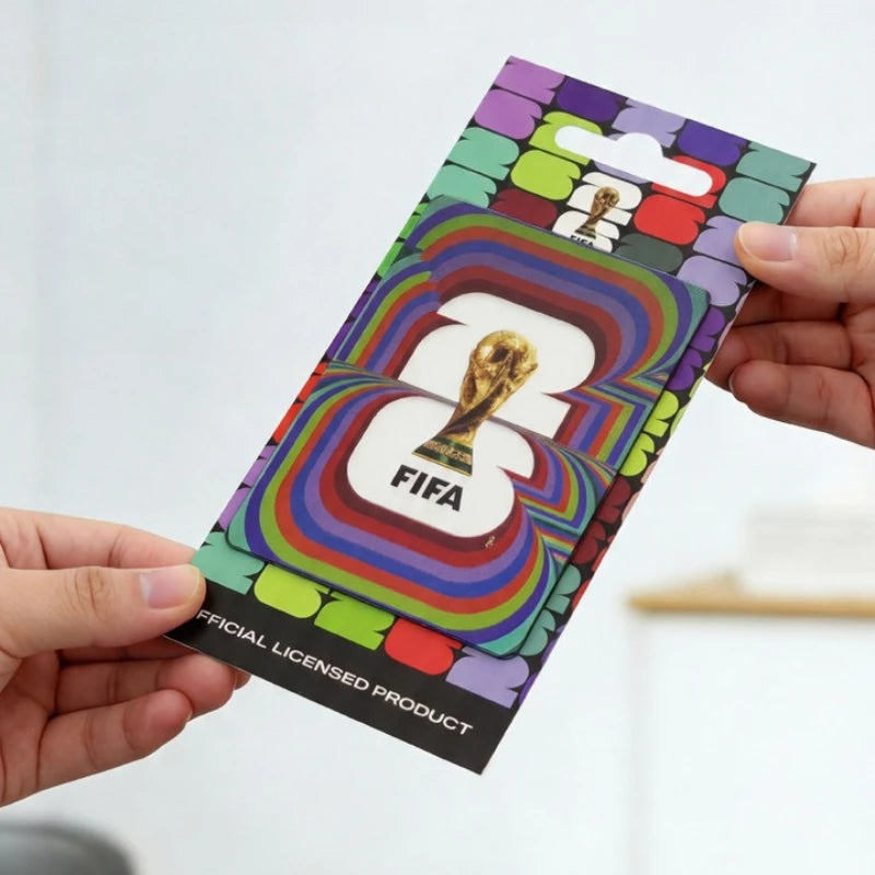 FIFA 2026 Fan Pack | Aimant Réfrigérateur + Épingle Créative | Édition Coupe du Monde
