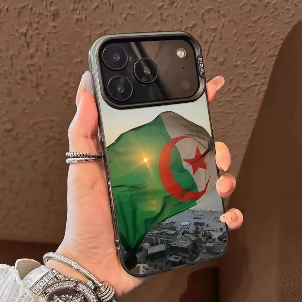 🇩🇿 Protège ton iPhone avec style ! | Coque Drapeau Algérie 🔥📱