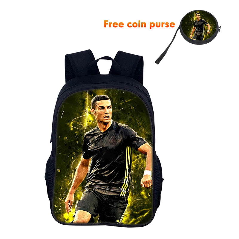 Ronaldo School Trio 🔥🎒⚽ | Le Sac des Étudiants Champions