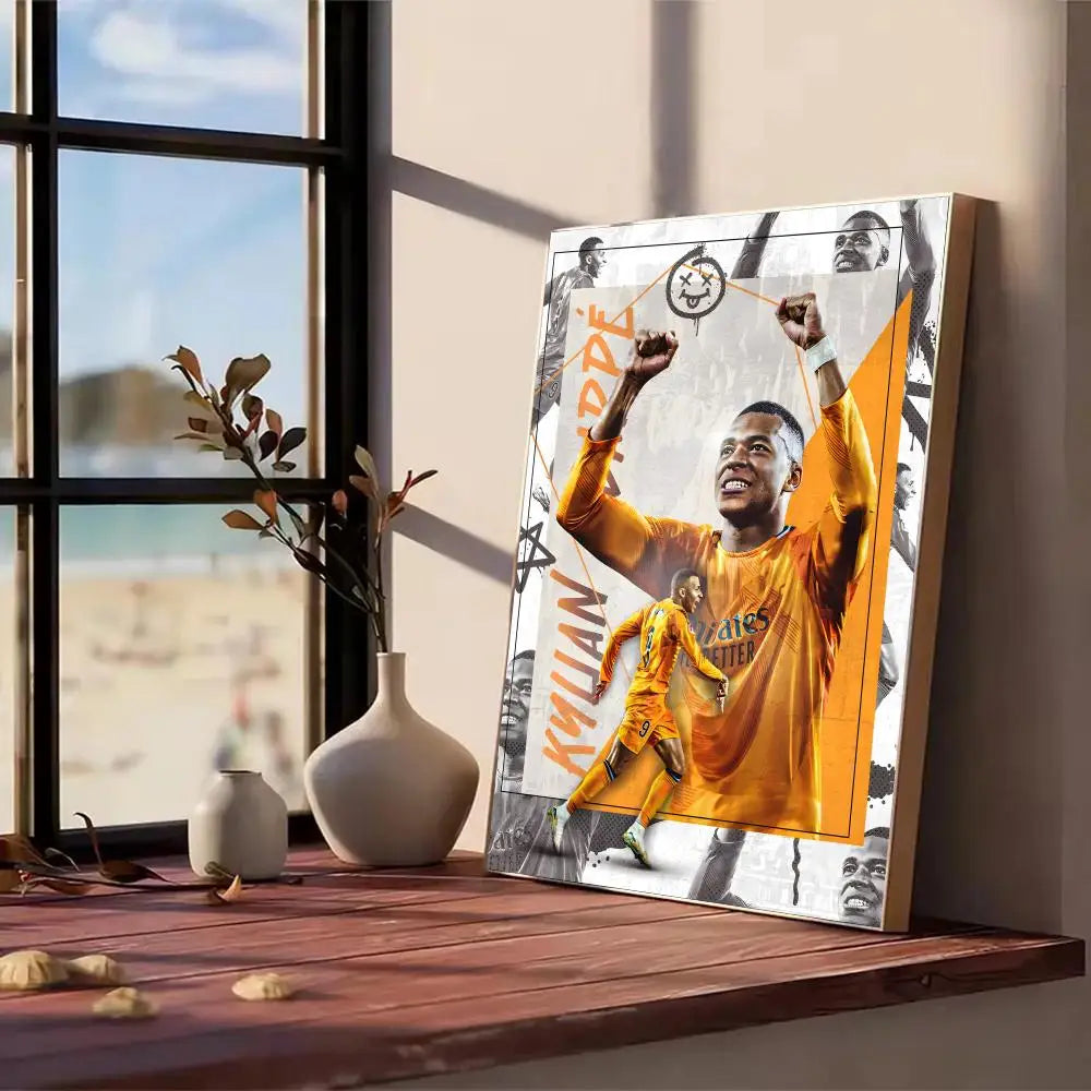 Mbappé Speed Wall Art 🔥⚡🇫🇷 | La Vitesse d'une Star Sur Ton Mur